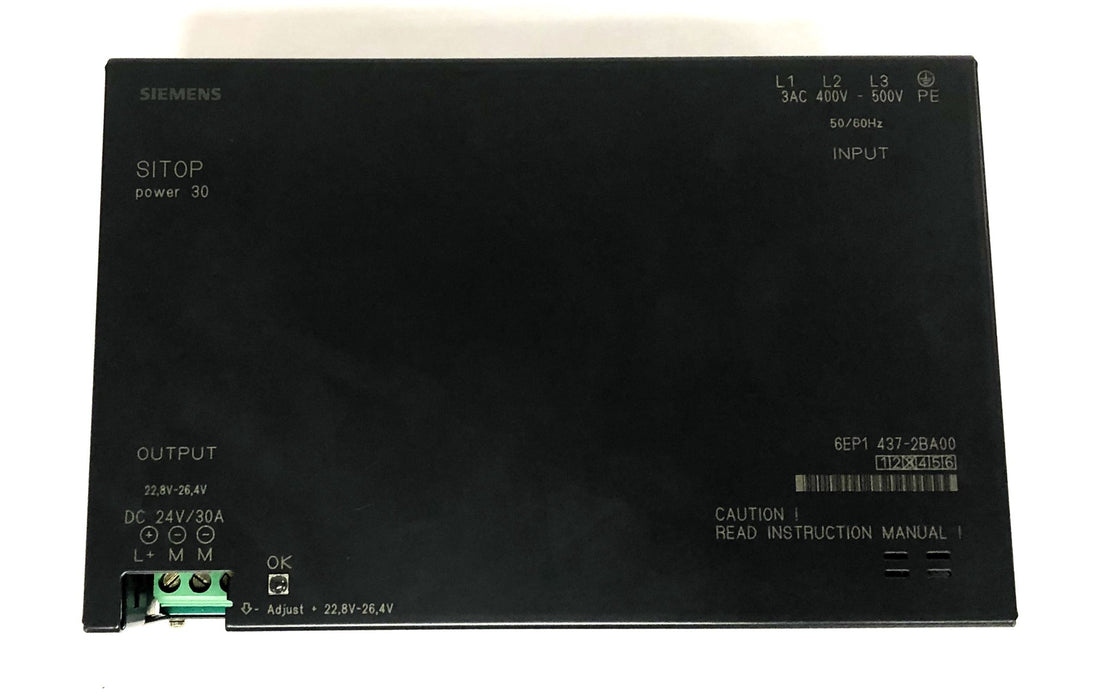 Siemens SITOP Power 30 Power Supply 6EP1437-2BA00 NOS