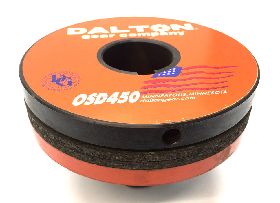 Dalton Gear Torque Limiter w/Keyway and Stainless Steel 1-3/8" Bore OSD450 NOS