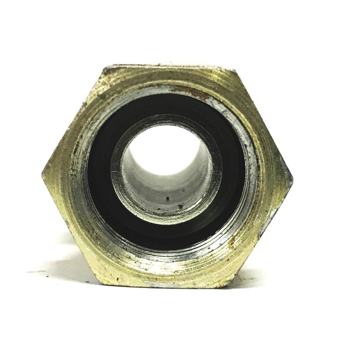 Aeroquip Zinc-plated Steel 1/2 inch Swivel Nut Hose Adapter [Lot of 5] NOS