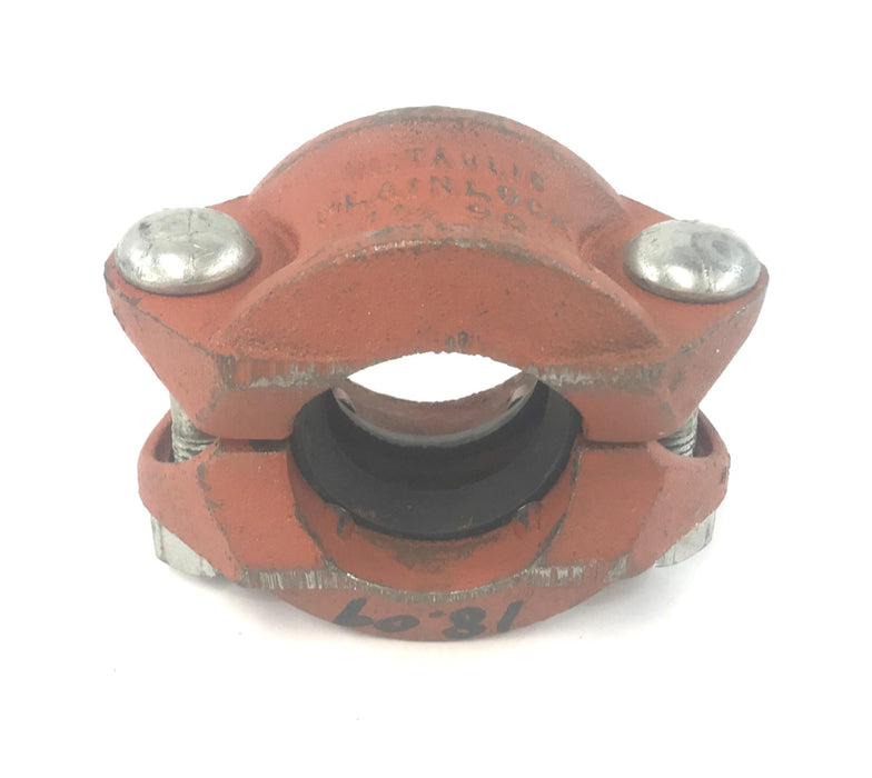 Compatible with Victaulic PlainLock 1-1/2" Coupling Style 90 NOS