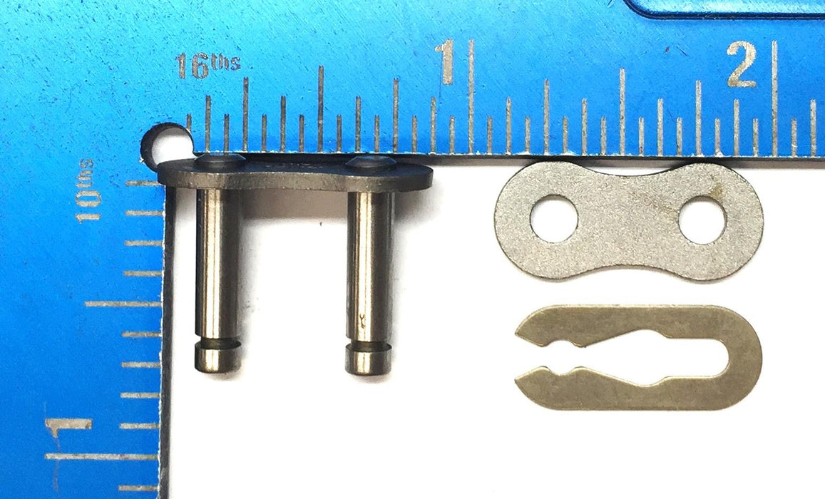 Unbranded Spring Clip Roller Chain Connecting Link ANSI 40-1 [Lot of 10] NOS