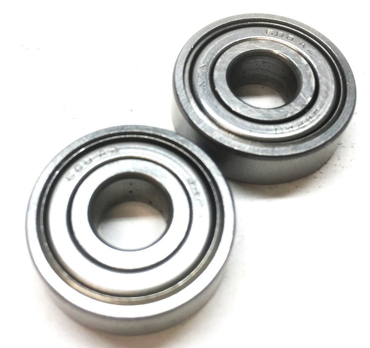 NTN Metal Shielded Ball Bearing (No Box) 608AZ [Lot of 2] NOS
