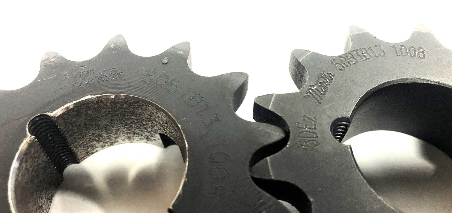 Martin 13 Tooth 1.33X1.80 Inch Taper Bushed Sprocket 50BTB1 1008 [Lot of 3] NOS