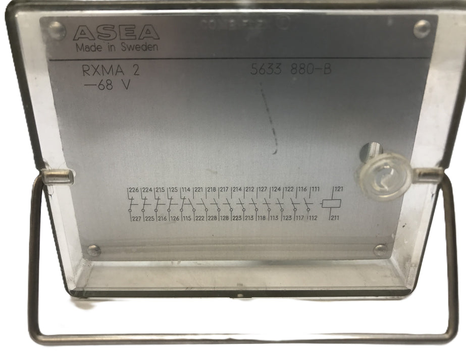 Asea Combiflex Auxiliary Relay RXMA2 (5633 880-B) USED