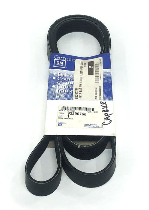 GM OEM Serpentine Belt 92290768 NOS