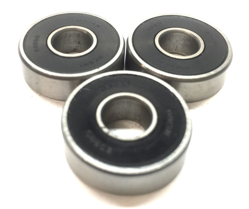 Nachi Deep Groove Ball Bearing (No Box) 608BS [Lot of 3] NOS