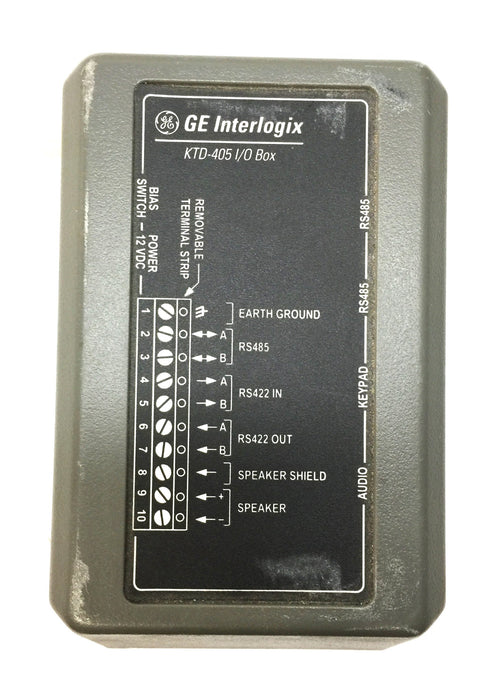 GE Interlogix Input/Output KTD-405 I/O Box w/Power Supply USED