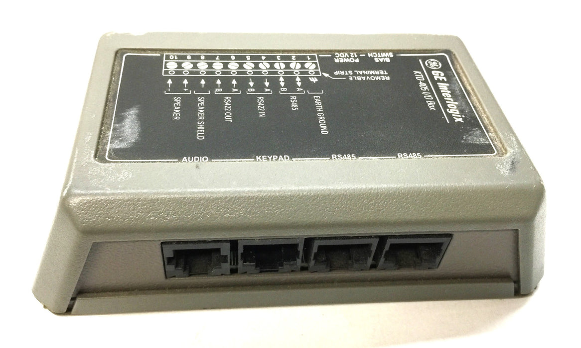 GE Interlogix Input/Output KTD-405 I/O Box w/Power Supply USED