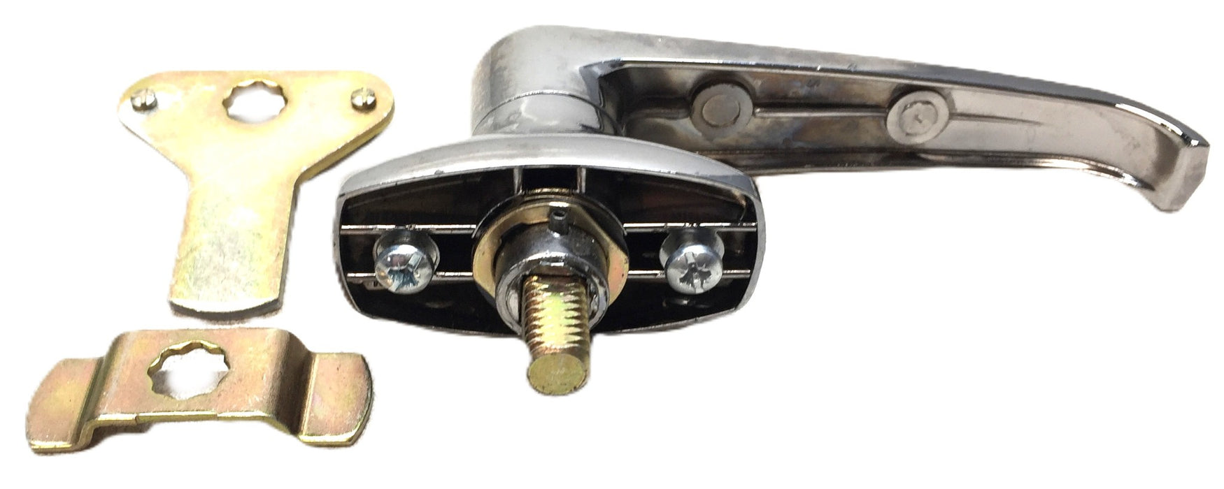 Unbranded Non-Locking Chrome Cabinet Handle 76018 NOS