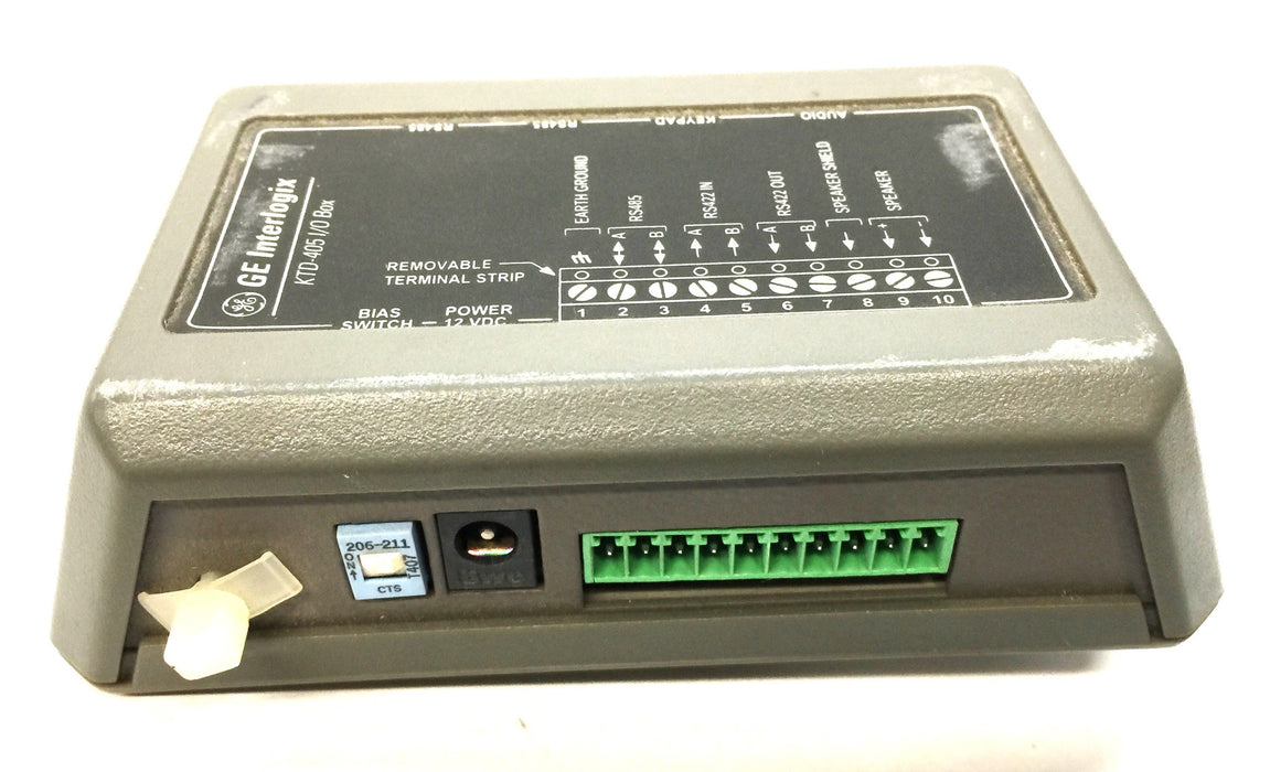 GE Interlogix Input/Output KTD-405 I/O Box w/Power Supply USED