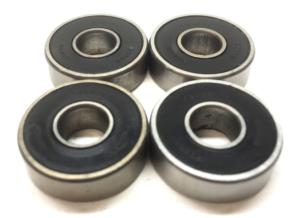 Nachi Deep Groove Ball Bearing (No Box) 608BS [Lot of 4] NOS
