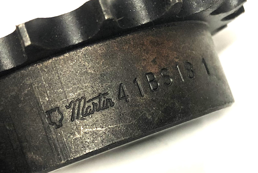 Martin 18 Tooth 1X2.30 Inch Bored To Size Sprocket 41BS18 1 [Lot of 3] NOS