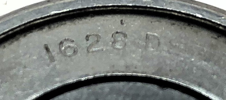 Nice Metal Shielded Ball Bearing 1628DS (No Box) [Lot of 2] NOS