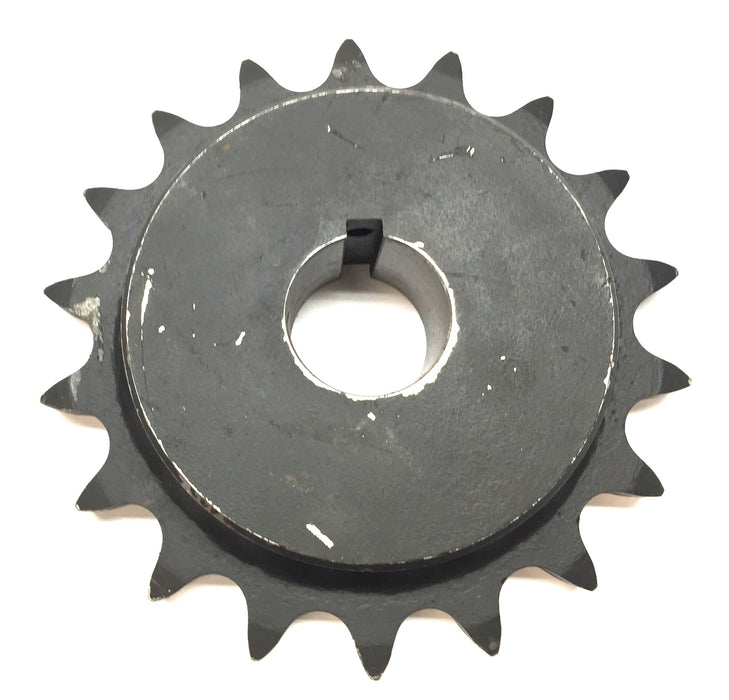 Martin Roller Chain Sprocket 80BS18 1-3/8 with 1.33" Bore and Keyway NOS