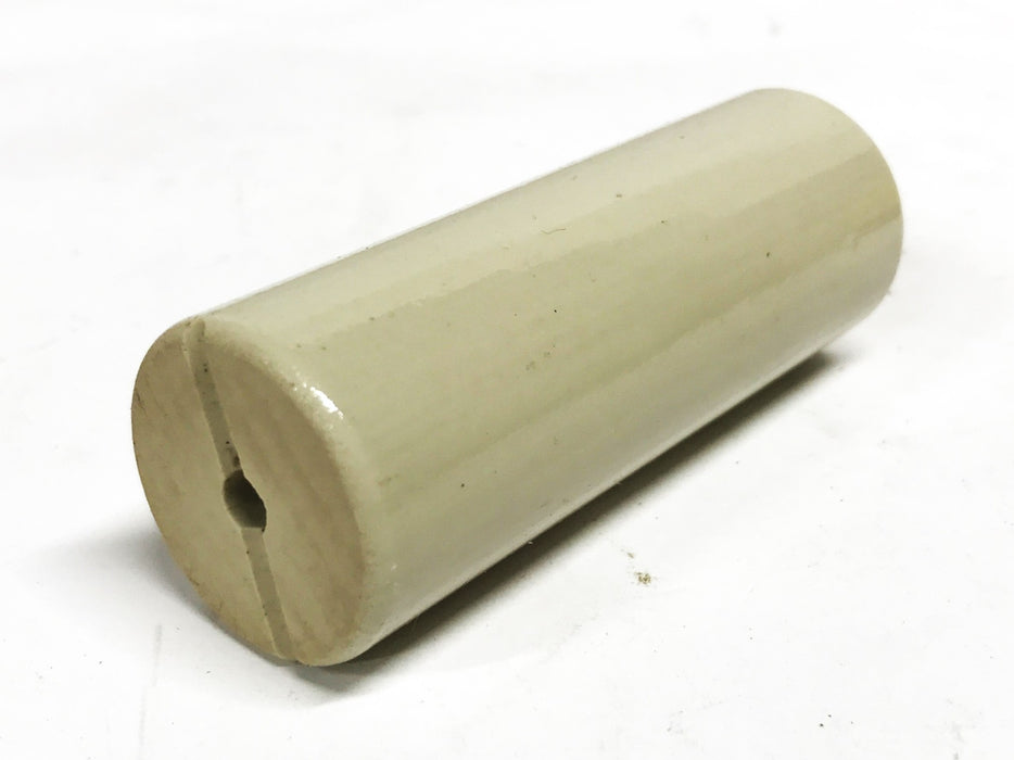Flynn 3.50 inch x 1.30 inch Ceramic Insulator [Lot of 5] NOS