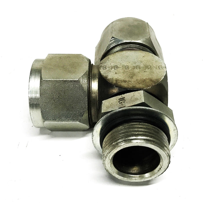Lenz 1 inch Male x 3/4 inch Female x 3/4 inch Female Tube Fitting Tee NOS