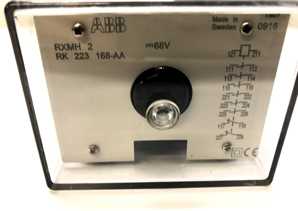 ABB Auxiliary Relay RXMH2 (RK 223 169-AA) USED