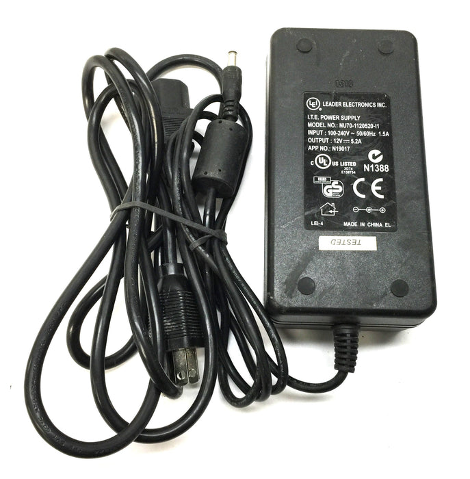 Leader Electronics I.T.E 100-240V ~50/60Hz 1.5A Power Supply NU70-1120520 USED