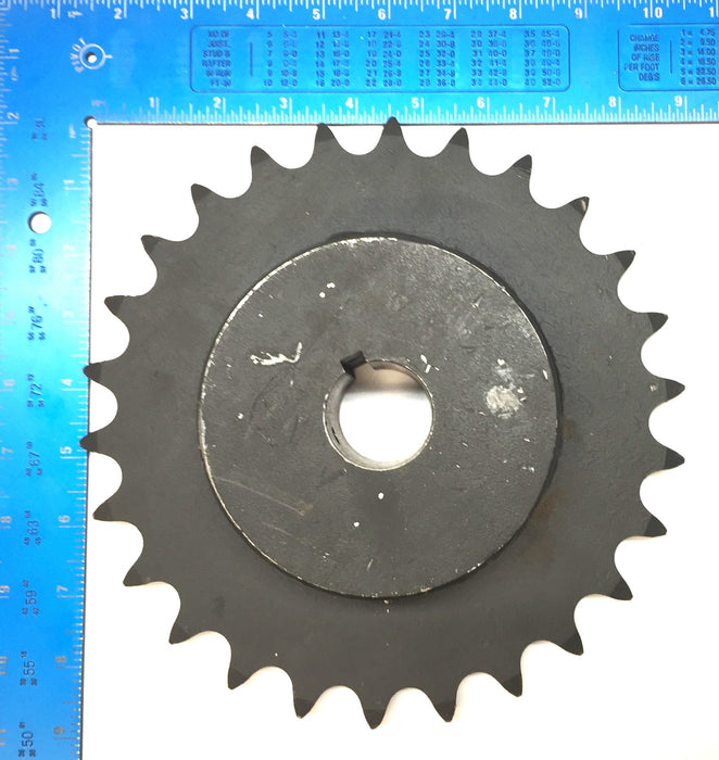 Martin Roller Chain Sprocket 80BS26 1-3/8 with 1.34" Bore and Keyway NOS