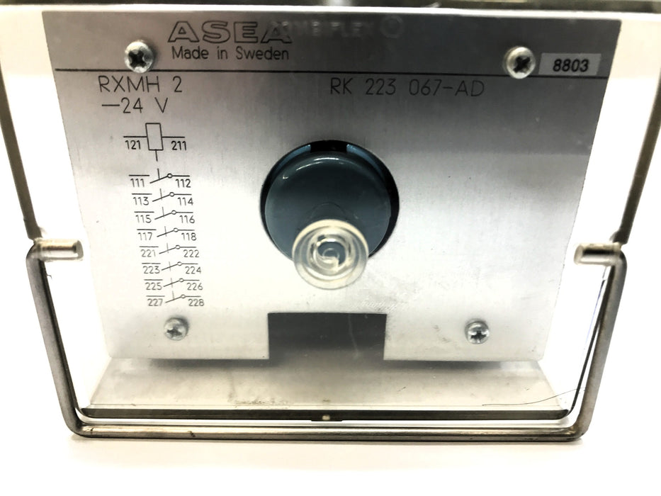 Asea Combiflex Auxiliary Relay RXMH2 (RK 223 067-AD) USED