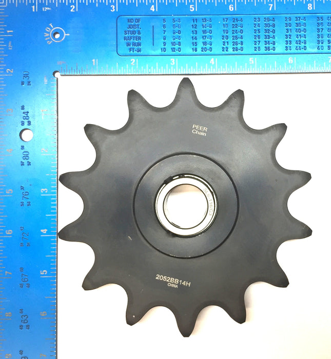 Peer Roller Sprocket w/Set Screw Bearing Assembly 2052BB14H (SLS-116/C3) NOS