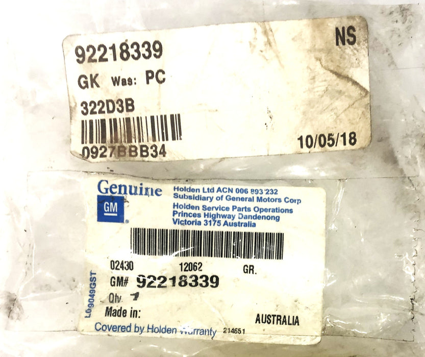 GM Front Suspension Adjuster Kit Incomplete/Missing Bolt 92218339 NOS