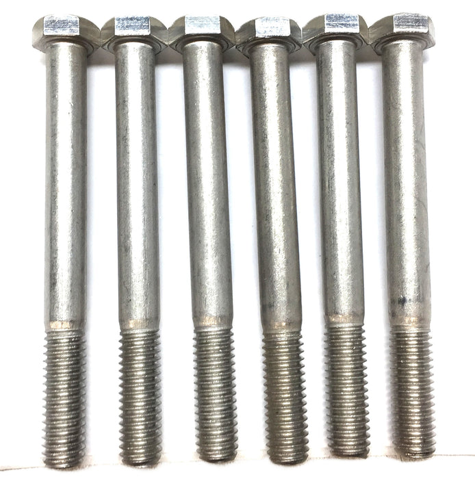 THE 3/8-16 x 4" Hex Head Bolt Cap Screw Partial Thread F593C [Lot of 5] NOS