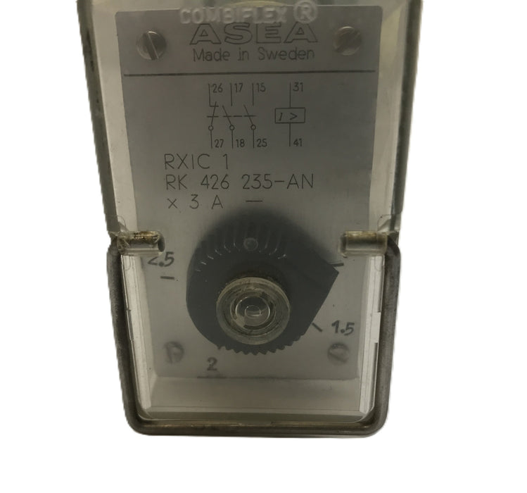 Asea Combiflex Auxiliary Relay RXIC1 (RK 426 235-AN) USED