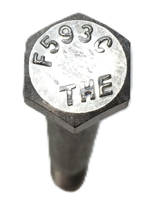THE 3/8-16 x 4" Hex Head Bolt Cap Screw Partial Thread F593C [Lot of 5] NOS