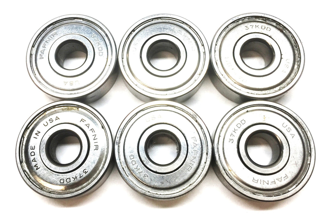 FAFNIR Sealed Roller Ball Bearing 37KDD [Lot of 6] NOS