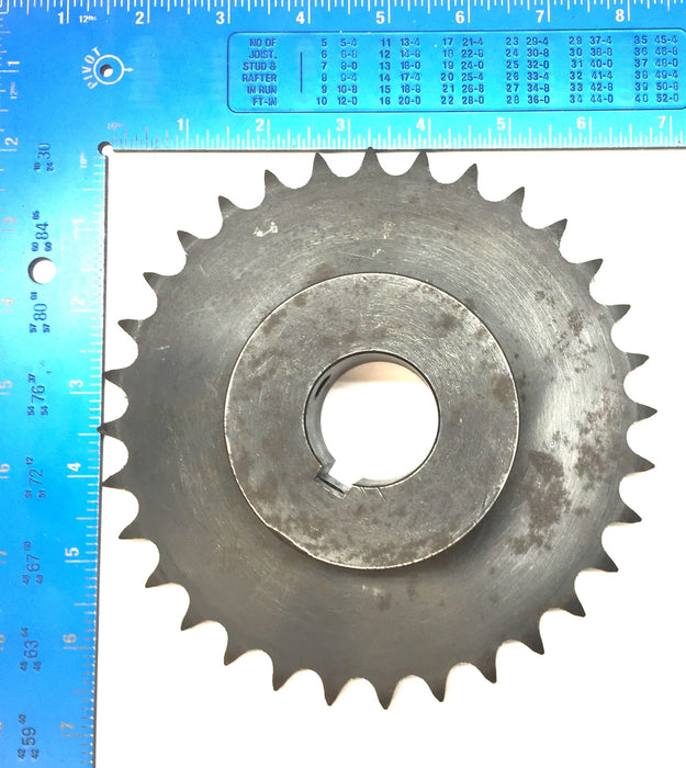 UST Roller Sprocket 1.42" Bore w/Set Screw and Keyway H50B32F-1-7/16 NOS