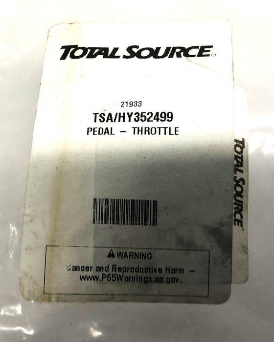 Total Source Forklift Throttle Pedal HY352499 NOS
