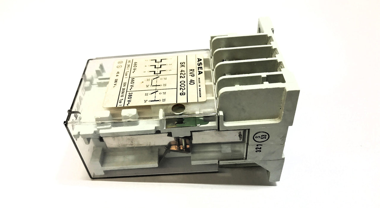 Asea Thermal Overload Relay RVP40 (SK 422 022-B) USED