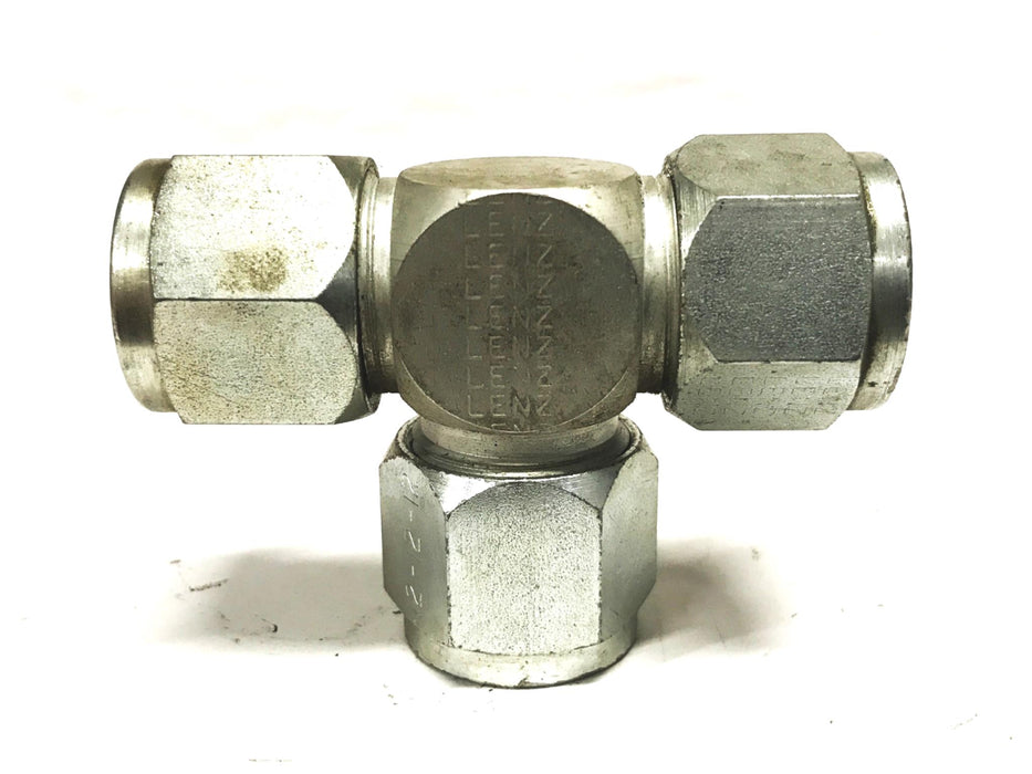 Lenz 3/4 inch Female x 3/4 inch Female x 3/8 inch Female Union Tee NOS