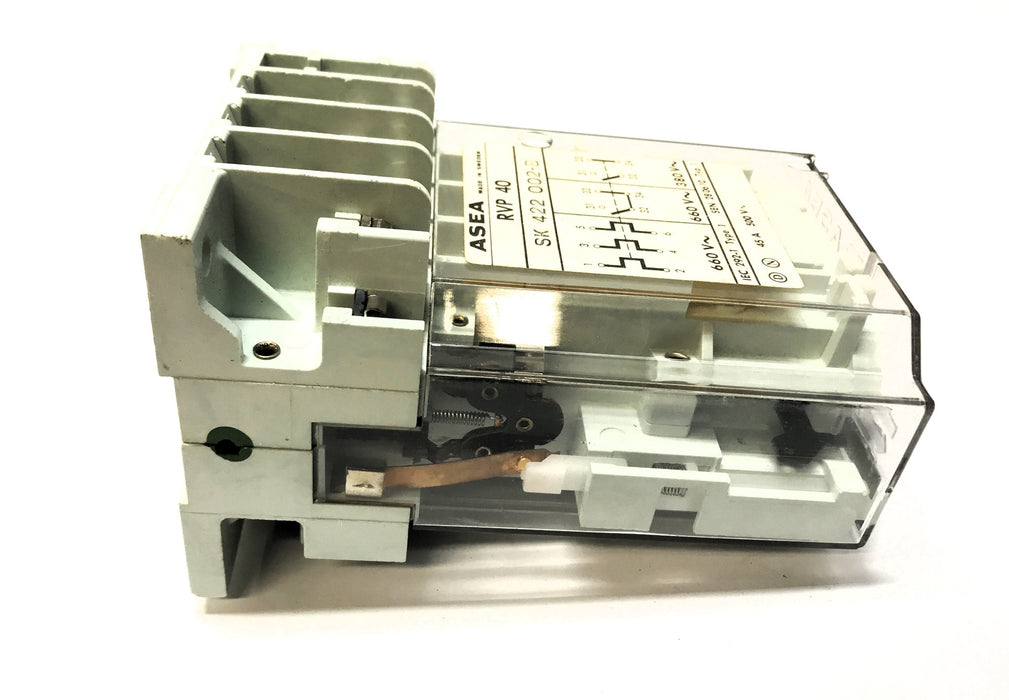Asea Thermal Overload Relay (Broken Plastic on Base) RVP40 (SK 422 022-B) USED