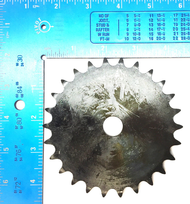 Peer Chain Plain Bore Black Oxide A-Hub Sprocket PC40A26H (40A26H) NOS