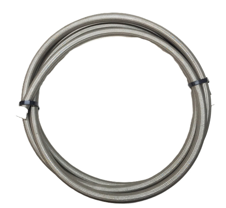 Unbranded 9' Steel Braided PTFE Line 3/8" I.D. 734538 NOS