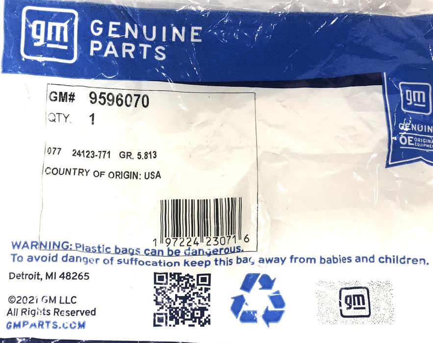 GM OEM Wheel Lug Nut 9596070 [Lot of 5] NOS