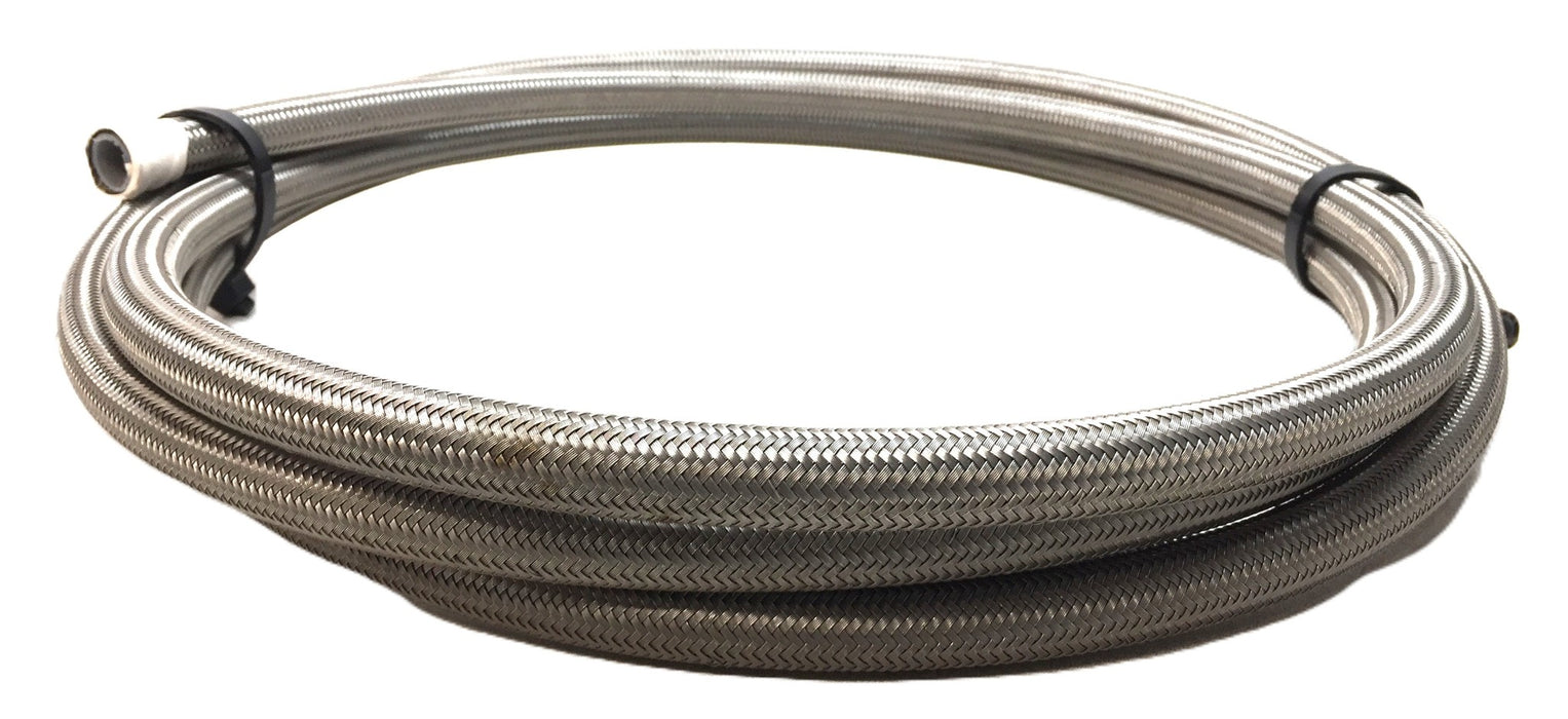 Unbranded 9' Steel Braided PTFE Line 3/8" I.D. 734538 NOS