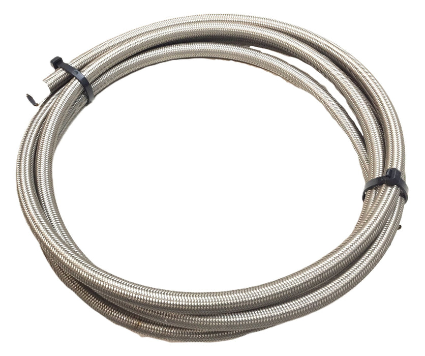 Unbranded 9' Steel Braided PTFE Line 3/8" I.D. 734538 NOS