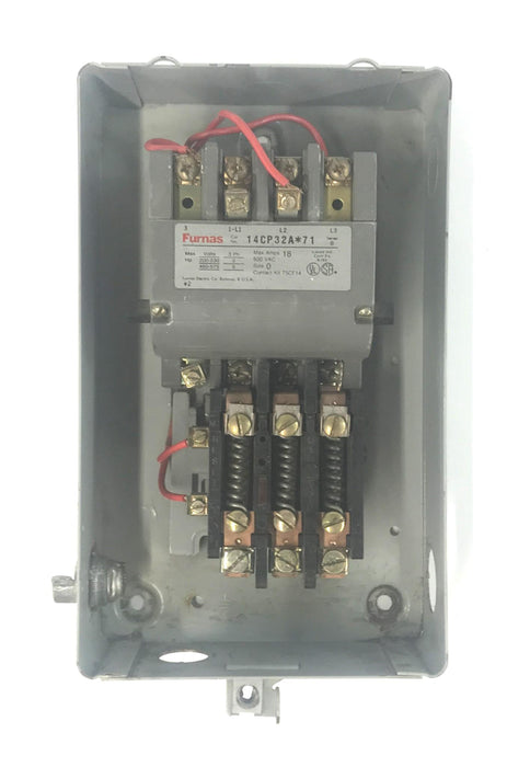 Furnas Series B Motor Starter in Box 14CP32A*71 USED