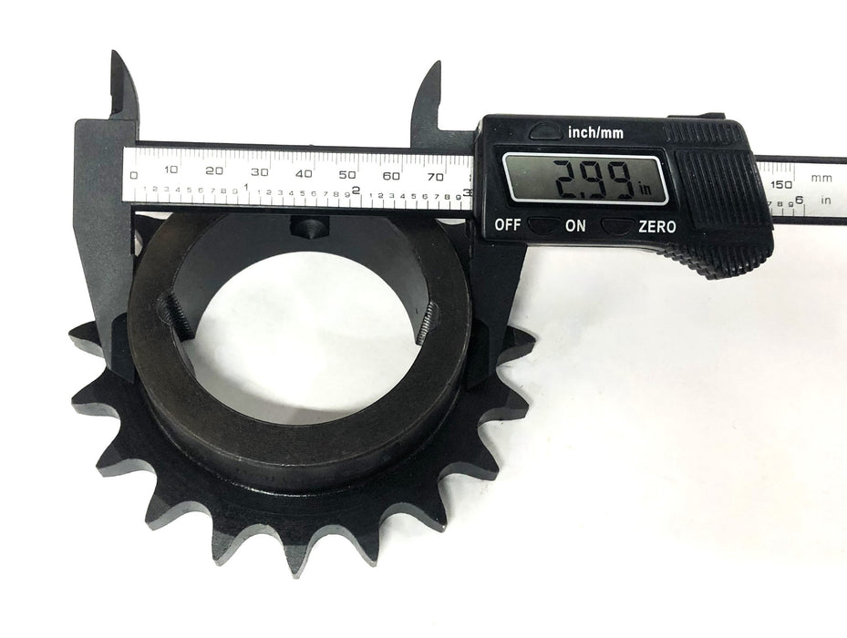 Martin 20 Tooth 2.11X2.99 Inch Taper Bushed Sprocket 50BTB20 1610 NOS