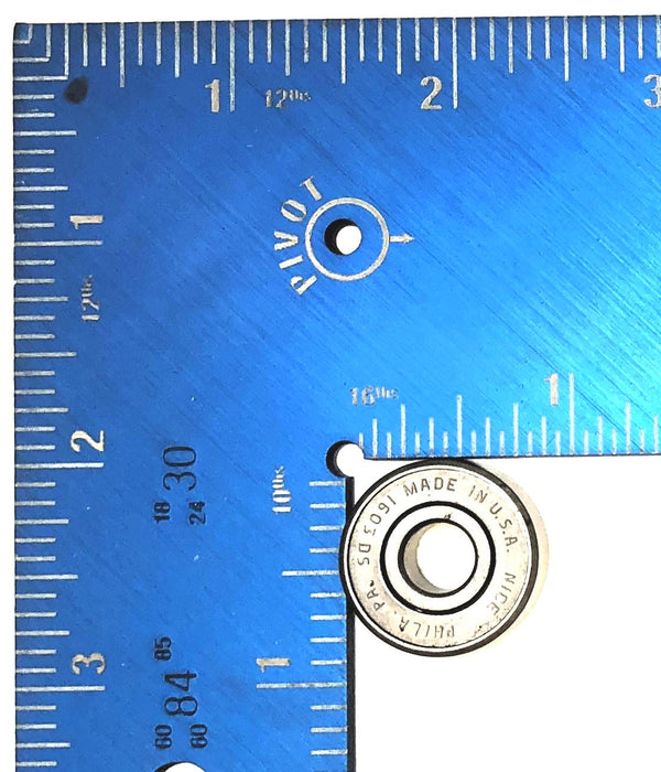 Nice Metal Shielded Ball Bearing (No Box) 1603DS [Lot of 4] NOS