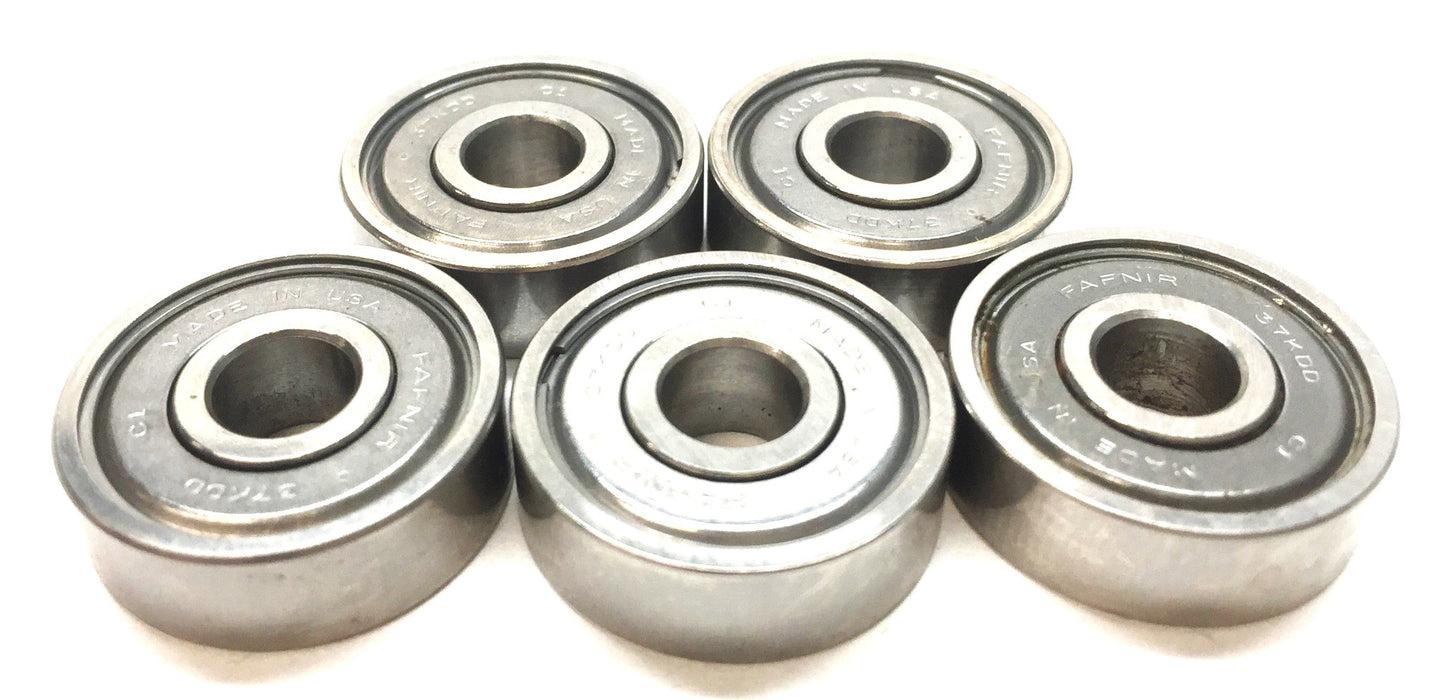 FAFNIR Roller Ball Bearing 37KDDC1 [Lot of 5] NOS