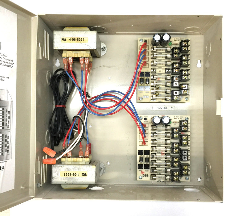 B-TRON Intelligent Power 16-Output 200VA Power Cabinet 4-06-8331 (Untested) USED