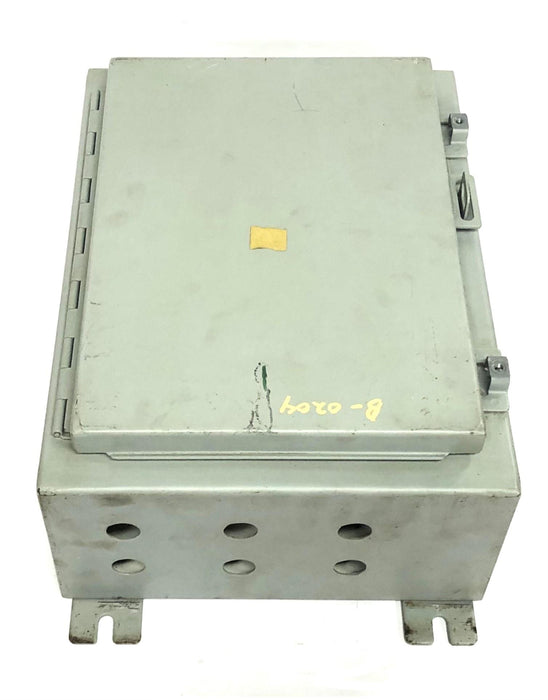 Hoffman 7-1/2X12X16 Inch Type 12 & 13 Control Panel Enclosure G-530423 USED