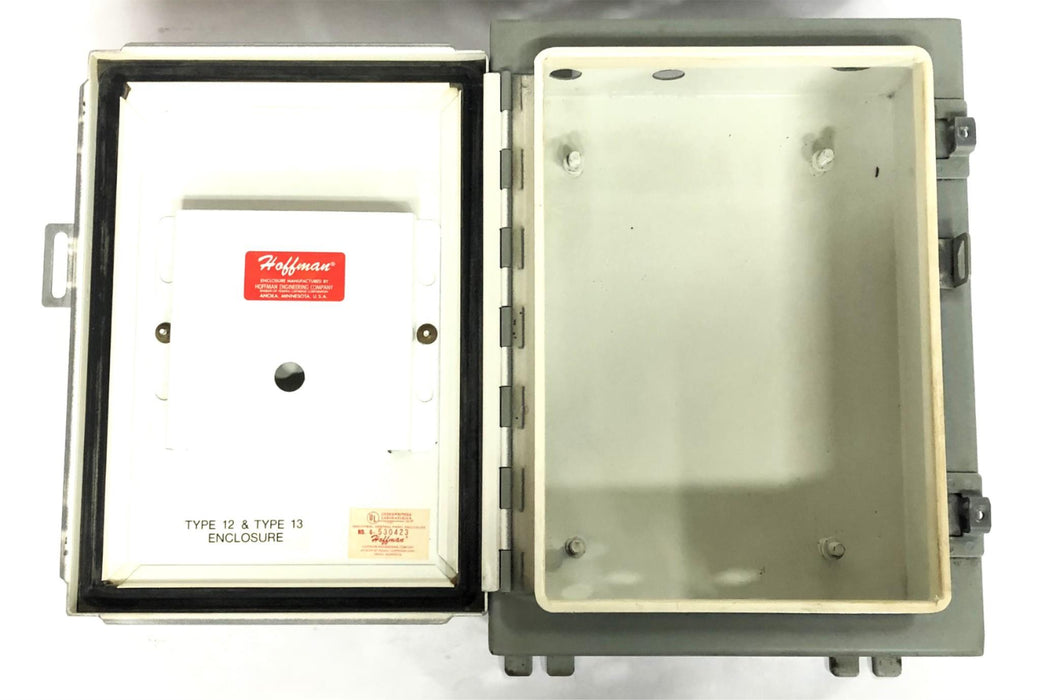 Hoffman 7-1/2X12X16 Inch Type 12 & 13 Control Panel Enclosure G-530423 USED