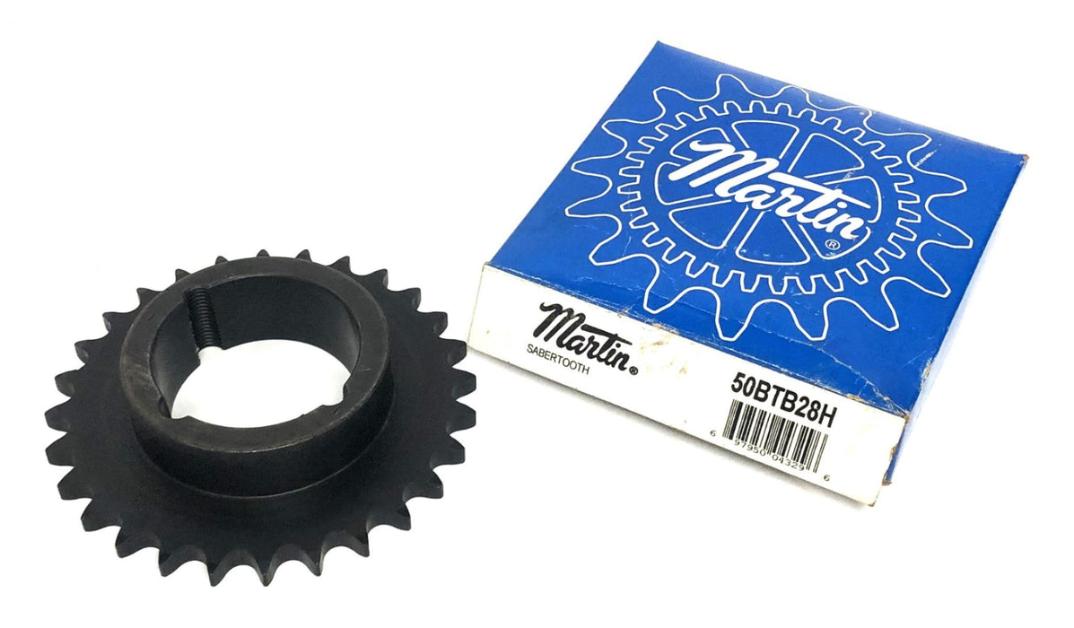 Martin 28 Tooth 2.68X3.56 Inch 5WMk Sabertooth Sprocket 50BTB28H 2012 NOS