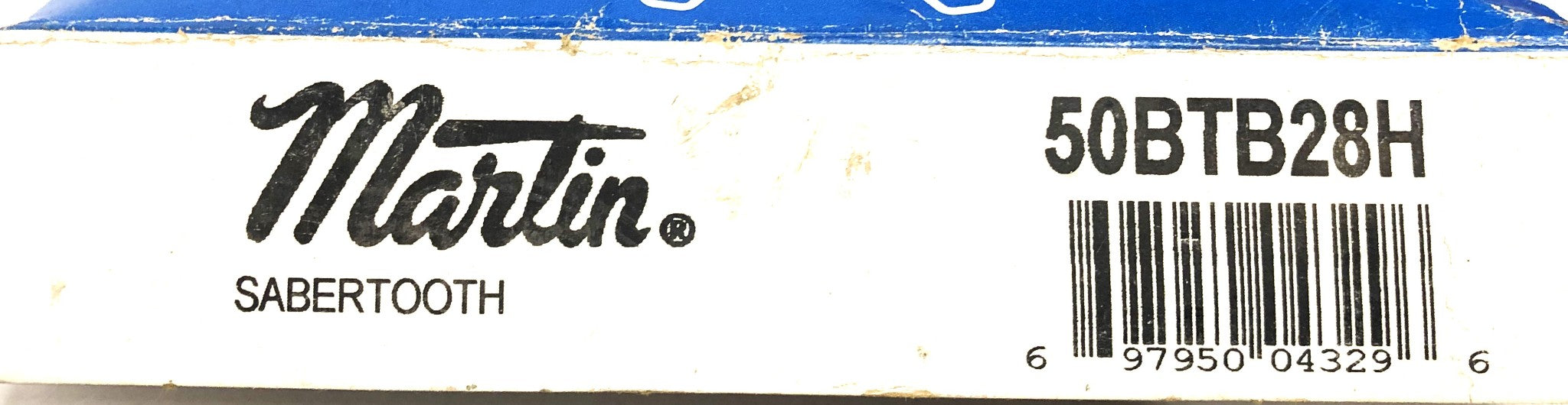Martin 28 Tooth 2.68X3.56 Inch 5WMk Sabertooth Sprocket 50BTB28H 2012 NOS