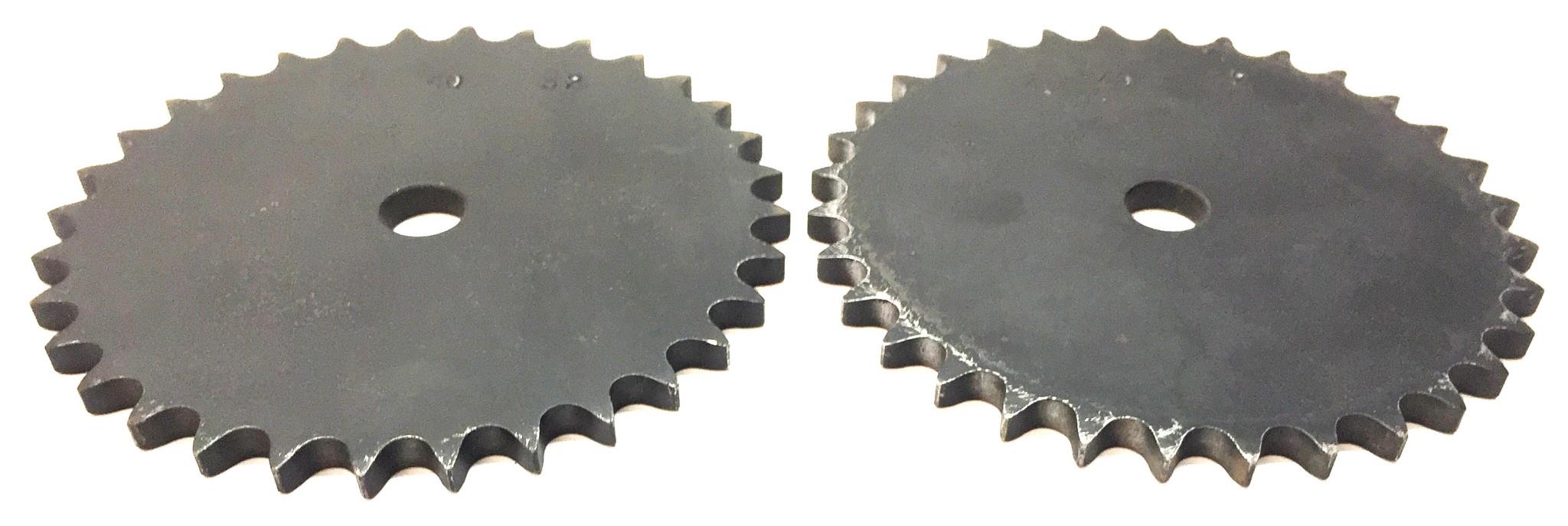 Martin Type-A Stock Bore (.60") Roller Chain Sprocket 40 32 [Lot of 2] NOS